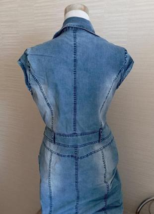 🌹🌹stella стильна гарна жіноча джинсова сукня з кишеньками 🌹🌹7 фото