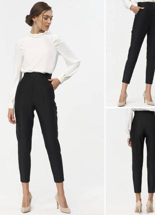 Классические укороченные брюки zara