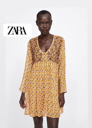 Короткое платье от zara2 фото