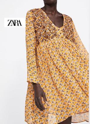 Короткое платье от zara3 фото