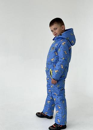 Теплий зимовий комбінезон