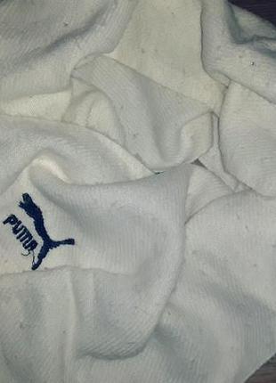 Нежный и теплый шарфик с надписью, фирменный, puma1 фото