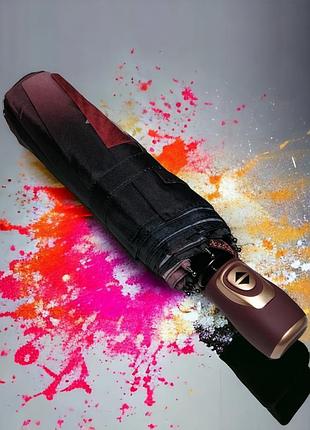 "floral fusion" - женский складной зонт с карбоновыми спицами, автоматическим...