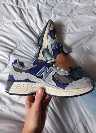 Мужские кроссовки new balance 2002r light blue6 фото