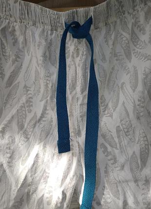 Котонові  штани для дому або сну без слідів носки