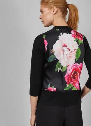 Кофточка кардиган с пионами от ted baker