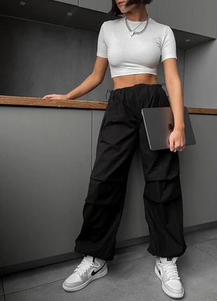 Штаны карго широкие парашюты для танцев у2к у2к