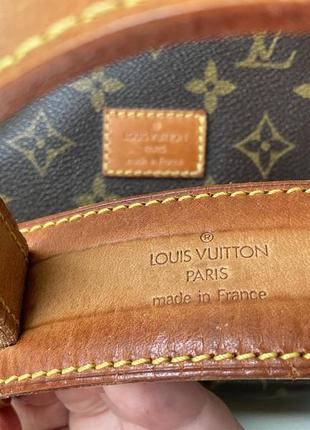 Louis vuitton vintage monogram canvas saumur 30 messenger bag сумка через плече7 фото