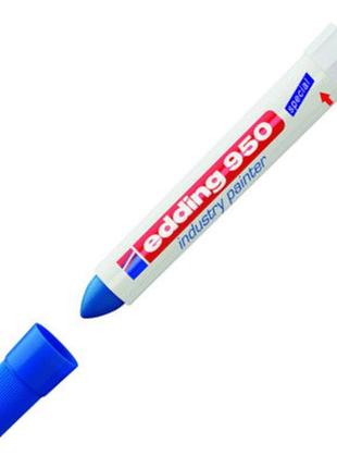 Маркер edding 950 10 мм синій industry painter