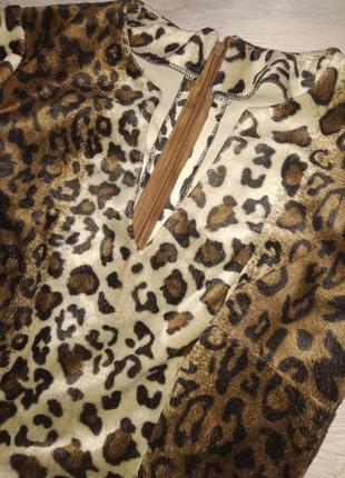 Платье с тигровым принтом 4