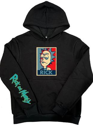 Толстовка худі рік та морті 2xs-2xl