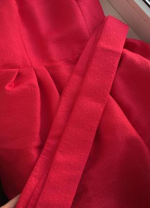Новое нарядное платье asos xs/s рожеве в стиле барби4 фото
