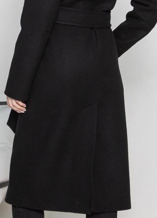 Элегантное женское демисезонное пальто на запах с поясом полушерсть xs, s, m, l, xl, 2xl, 3xl7 фото