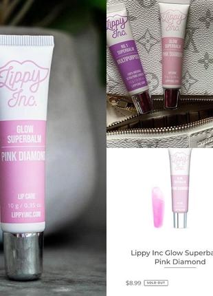 Lippy inc glow superbalm – pink diamond