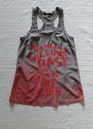 Шовкова майка, шовк 💯 от william rast
