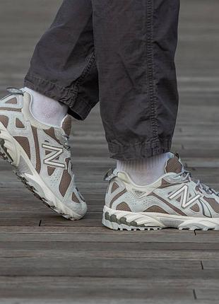 Мужские кроссовки new balance 610 brighton grey mushroom