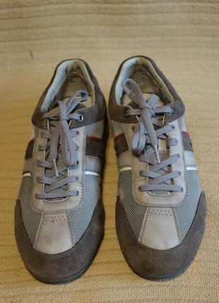 Фирменные комбинированные  кроссовки geox respira италия 44 р2 фото