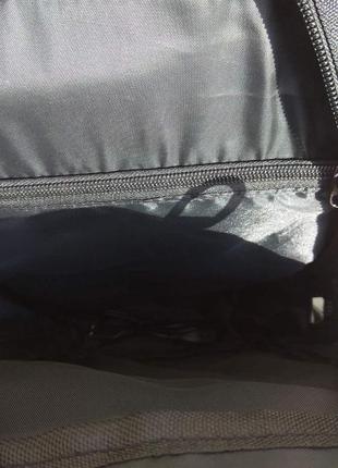 Мужская черная тактическая сумка-рюкзак, барсетка на одной лямке + usb выход. t04454 фото