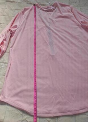 Женская блузка туника с v-образным вырезом и молнией7 фото