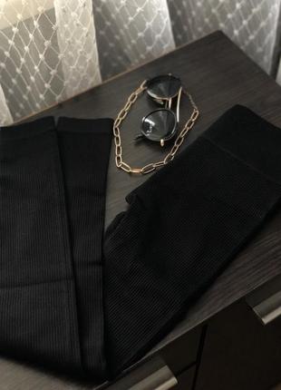 Новые лосины в рубчик🔥🖤🖤🖤