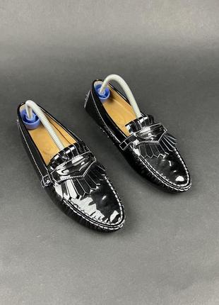 Оригинальные кожаные мокасины tod’s