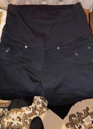 Утеплённые джинсы штаны для беременных1 фото