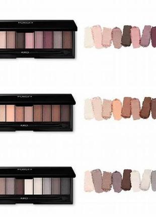 Палитра теней для век kiko milano smart eyeshadow palette с аппликатором2 фото