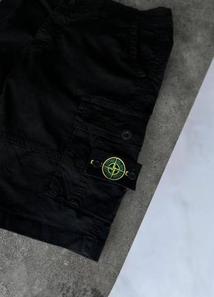 Мужские шорты карго stone island8 фото