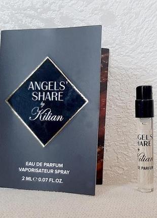 Kilian angels' share💥оригинал миниатюра пробник 2 мл mini spray книжка цена за 1мл