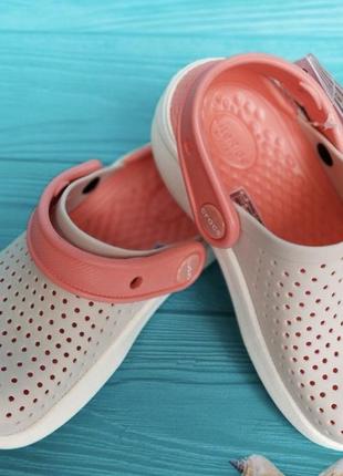 Crocs literide kids кроксы детские р. 23-35 детские кроксы
