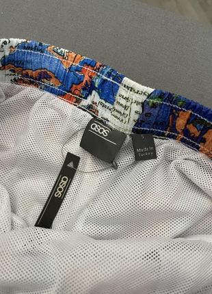 Костюм комплект из шорт-плавок и рубашки рипстоп в географический принт9 фото
