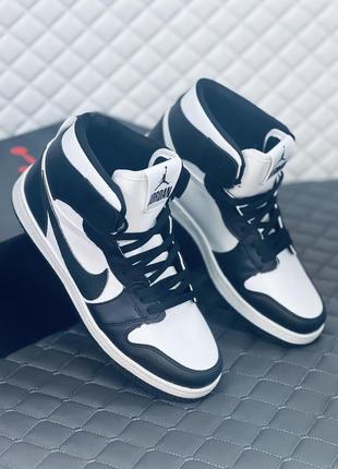 Nike air retro jordan 1 кросівки хайтопи літні чоловічі найк ретро джордан 14 фото