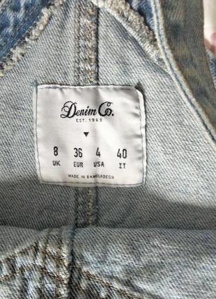 Джинсовий сарафан denim3 фото