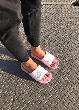 Тапочки nike літні, тапки new balance тапки найк сандалі-босоніжки nike сандали adidas adilette на лето сандали найк босоножки адидас6 фото