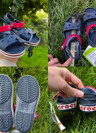 Crocs sandal kids босоніжки крокси дитячі р. 23-35 кроксы босоножки детские5 фото