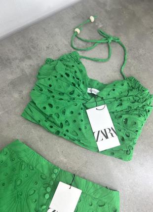 Шикарний костюм в прошву від zara4 фото