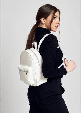 Жіночий рюкзак sambag brix kso білий3 фото
