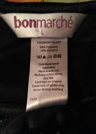 Блуза черная бархатная с блестками. bonmarchė5 фото