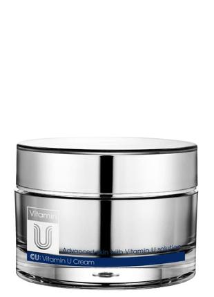 Антивозрастной крем с витамином u и пептидами cuskin vitamin u cream 50 мл