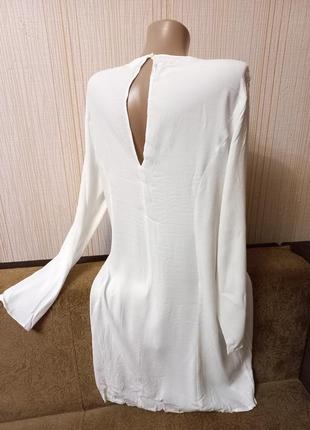 💕💕 легкое прохладное летнее платье туника в стиле бохо с вставкой платье5 фото