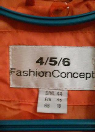 Куртка оранжевая болоньевая легкая,мягкая. fashionconsept2 фото