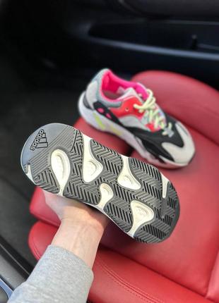 Кросівки adidas yeezy boost 700 v1 wave runner pink kaws9 фото