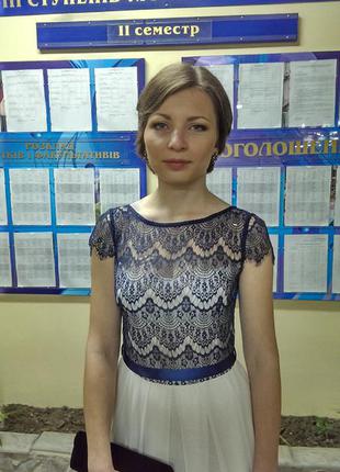 Вечернее платье в пол 2