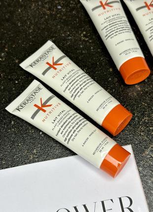 Кондиціонер для тонкого та сухого волосся kerastase lait vital nutritive2 фото