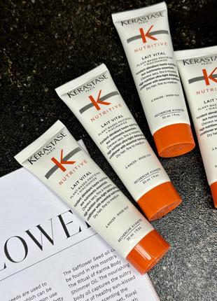 Кондиционер для тонких и сухих волос kerastase lait vital nutritive