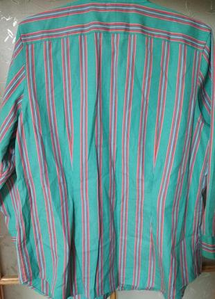 Отличная рубашка в полоску от ralph lauren, p. l5 фото