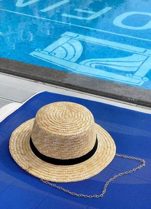 Летняя шляпка 😌 пляжна шляпа3 фото