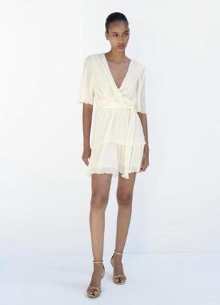 Нежное платье zara