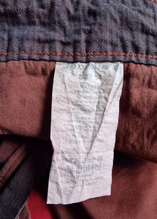 Фирменные легкие летние демисезонные итальянские хлопковые стрейчевые брюки джинсы jeordie's,оригинал,размер 34.9 фото