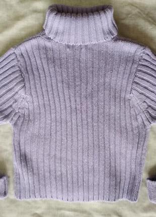 Теплый свитер для девочки 6-7 лет2 фото